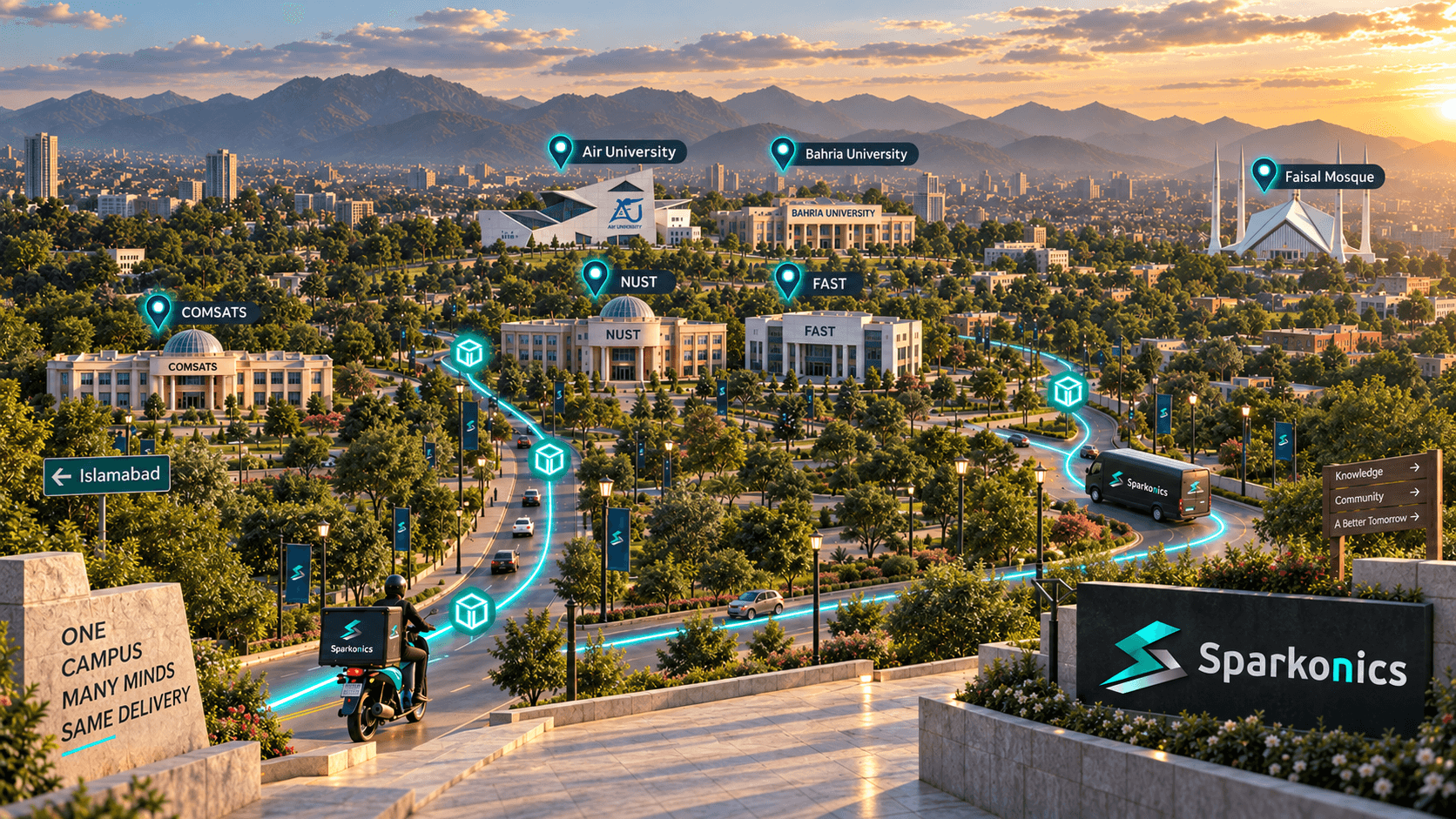 Your Campus. Our Delivery.