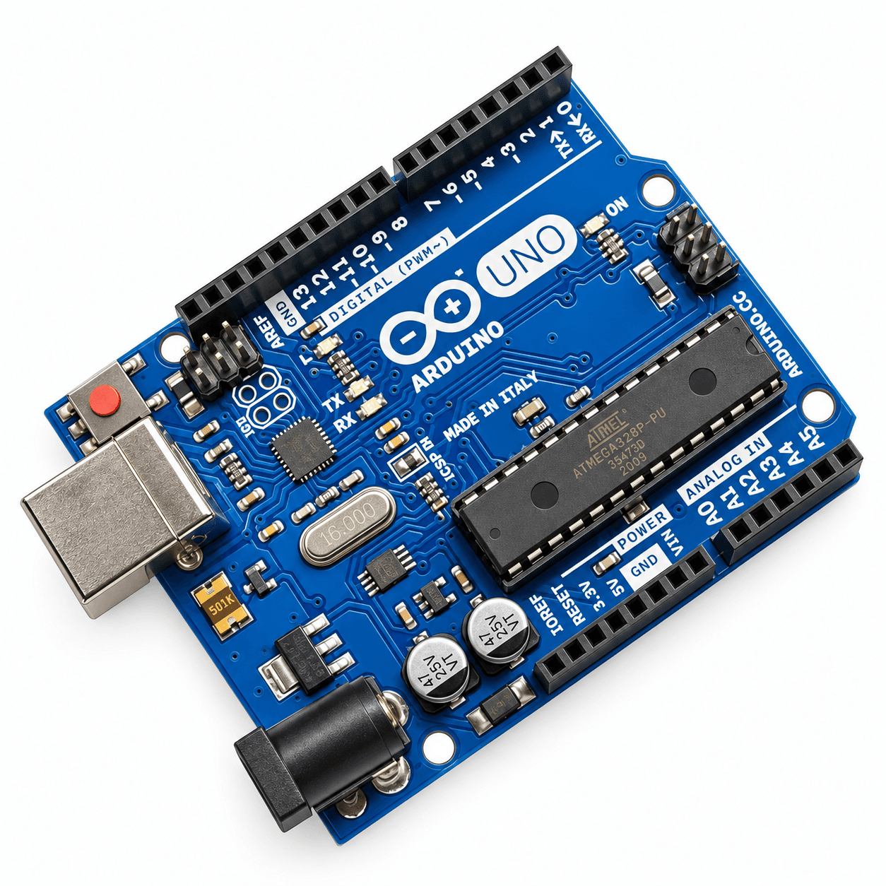 Arduino UNO R3 Development Board – ATmega328P DIP